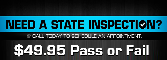 Need a State Inspection?